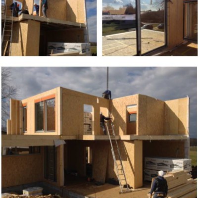 Réalisation d'une maison en bois Réalisation d'une maison en bois